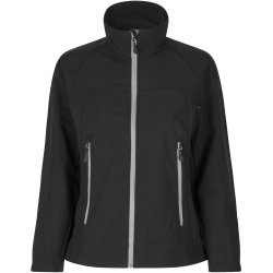 ID 0869 Softshell jakke  performance  dame Sort