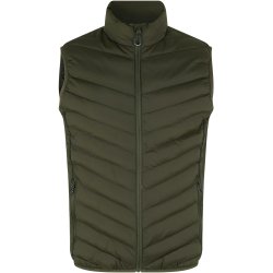 ID 0892 Bodywarmer stretch Oliven