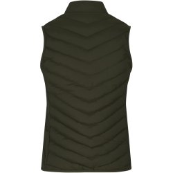 ID 0893 Bodywarmer  stretch  dame Oliven