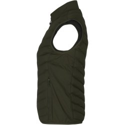 ID 0893 Bodywarmer  stretch  dame Oliven