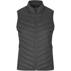 ID 0893 Bodywarmer  stretch  dame Silver grey