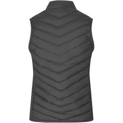 ID 0893 Bodywarmer  stretch  dame Silver grey