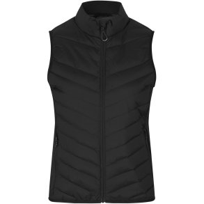 ID 0893 Bodywarmer  stretch  dame Sort