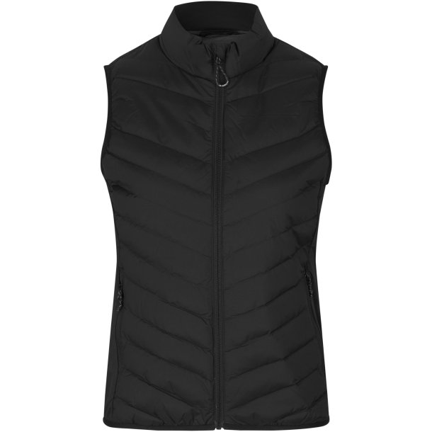 ID 0893 Bodywarmer  stretch  dame Sort