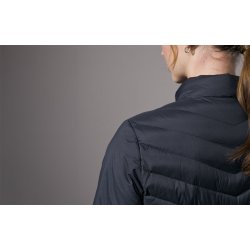 ID 0897 Padded jakke  stretch  dame Silver grey