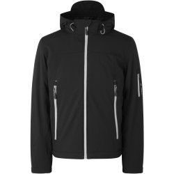 ID 0898 Softshell jakke  vinter Sort