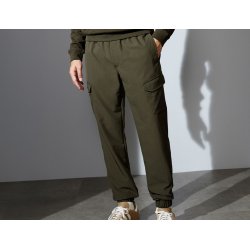 ID 0914 Cargo stretch buks  unisex Oliven