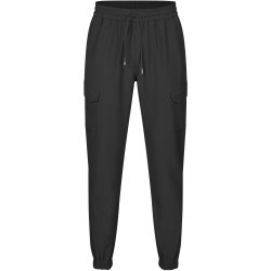 ID 0914 Cargo stretch buks  unisex Sort