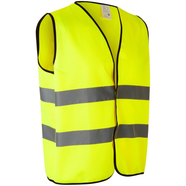 ID 1900 Arbejdsvest  EN 20471 Fluorescerende gul