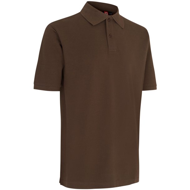 ID 2020 YES poloshirt Mocca