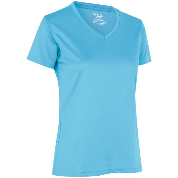 ID 2032 YES Active T-shirt  dame Cyan