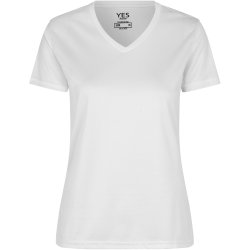 ID 2032 YES Active T-shirt  dame Hvid