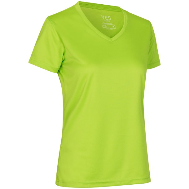 ID 2032 YES Active T-shirt  dame Lime