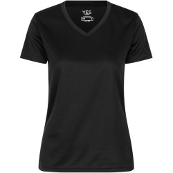 ID 2032 YES Active T-shirt  dame Sort