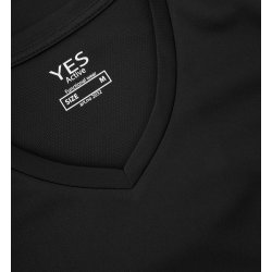 ID 2032 YES Active T-shirt  dame Sort