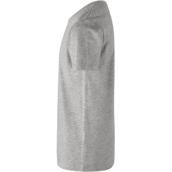 ID 40552 kologisk T-shirt  brn Lys gr melange