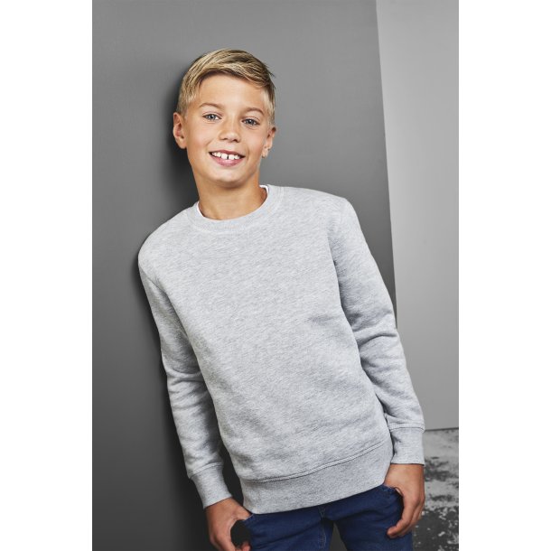 ID 40634 CORE sweatshirt  brn Gr melange