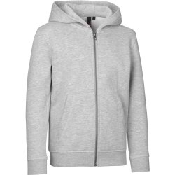 ID 40638 CORE zip hoodie  brn Gr melange