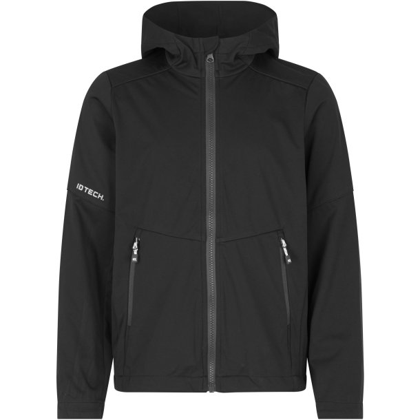 ID 40836 Softshell jakke  letvgt  brn Sort