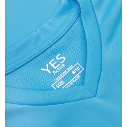 ID 42030 YES Active T-shirt  brn Cyan