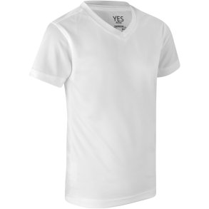 ID 42030 YES Active T-shirt  brn Hvid