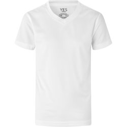 ID 42030 YES Active T-shirt  brn Hvid