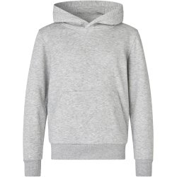 ID 46010 Hoodie �kologisk b�rn Lys gr� melange