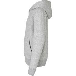 ID 46010 Hoodie �kologisk b�rn Lys gr� melange