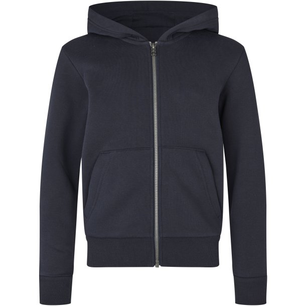 ID 46012 Hoodie �kologisk lynl�s b�rn Navy