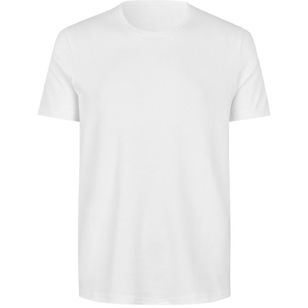 ID 5000 Interlock T-shirt �kologisk Hvid
