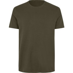 ID 5000 Interlock T-shirt �kologisk Oliven