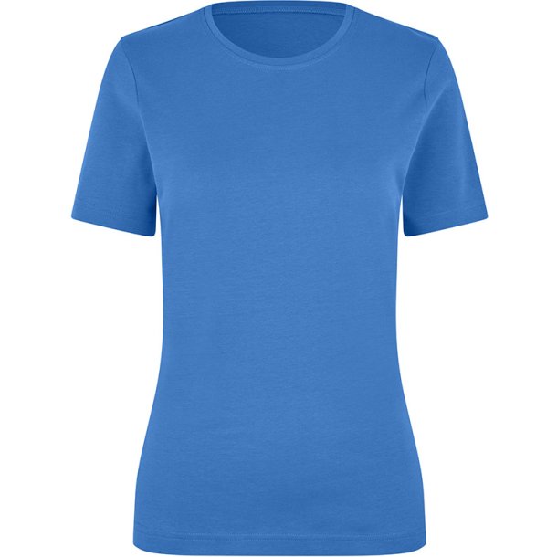 ID 5001 Interlock T-shirt �kologisk dame Azur