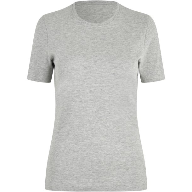 ID 5001 Interlock T-shirt �kologisk dame Lys gr� melange