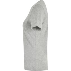 ID 5001 Interlock T-shirt �kologisk dame Lys gr� melange