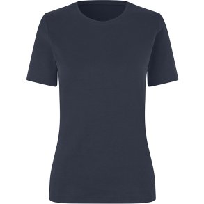 ID 5001 Interlock T-shirt �kologisk dame Navy