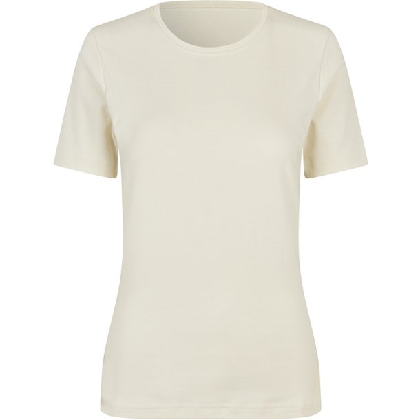 ID 5001 Interlock T-shirt �kologisk dame Off-white