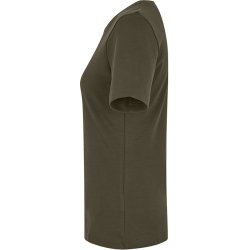 ID 5001 Interlock T-shirt �kologisk dame Oliven