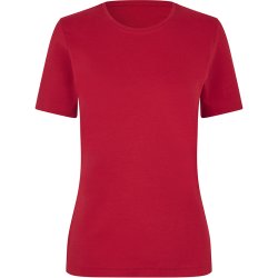 ID 5001 Interlock T-shirt �kologisk dame R�d