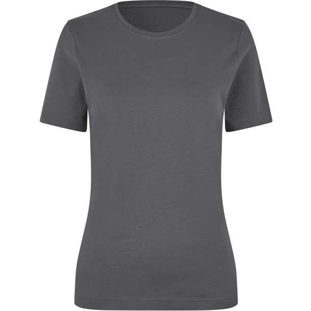 ID 5001 Interlock T-shirt �kologisk dame Silver grey