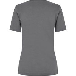 ID 5001 Interlock T-shirt �kologisk dame Silver grey