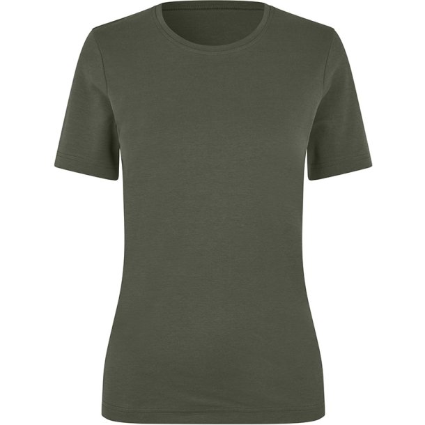 ID 5001 Interlock T-shirt �kologisk dame Skovgr�n