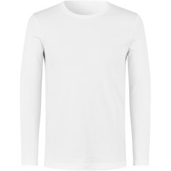 ID 5002 Interlock T-shirt �kologisk l/� Hvid
