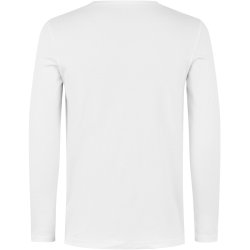 ID 5002 Interlock T-shirt �kologisk l/� Hvid