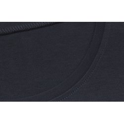 ID 5002 Interlock T-shirt �kologisk l/� Navy