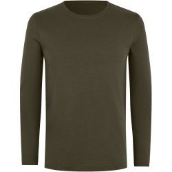 ID 5002 Interlock T-shirt �kologisk l/� Oliven
