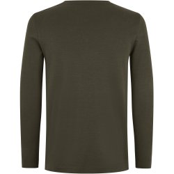 ID 5002 Interlock T-shirt �kologisk l/� Oliven