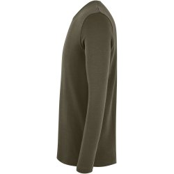 ID 5002 Interlock T-shirt �kologisk l/� Oliven