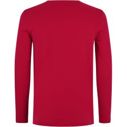 ID 5002 Interlock T-shirt �kologisk l/� R�d