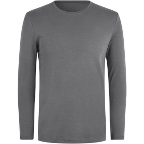 ID 5002 Interlock T-shirt �kologisk l/� Silver grey