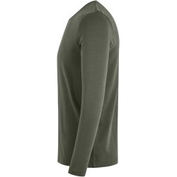 ID 5002 Interlock T-shirt �kologisk l/� Skovgr�n